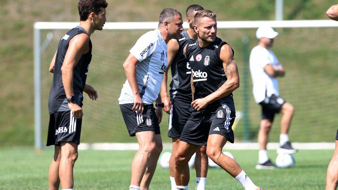 Beşiktaş’ta Immobile ve Semih Kılıçsoy takımla çalıştı