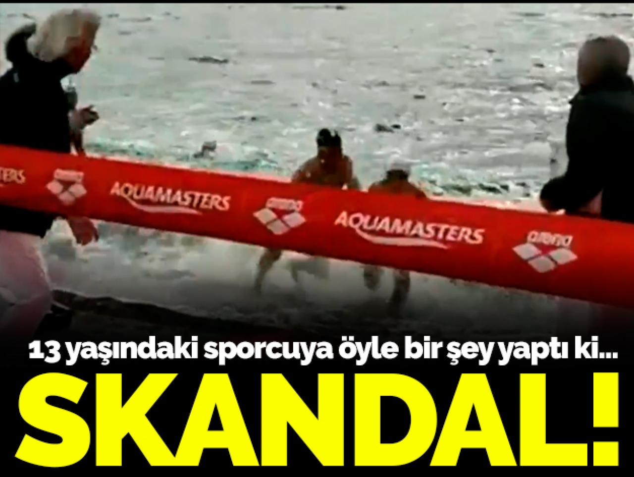 Marmaris'teki yüzme yarışında skandal! Tolga Öcal kimdir kaç yaşında