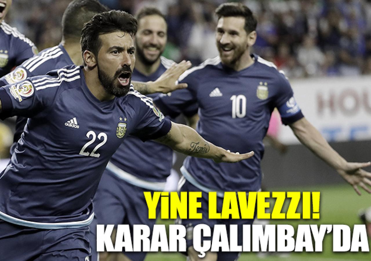 Lavezzi'de karar Çalımbay'ın