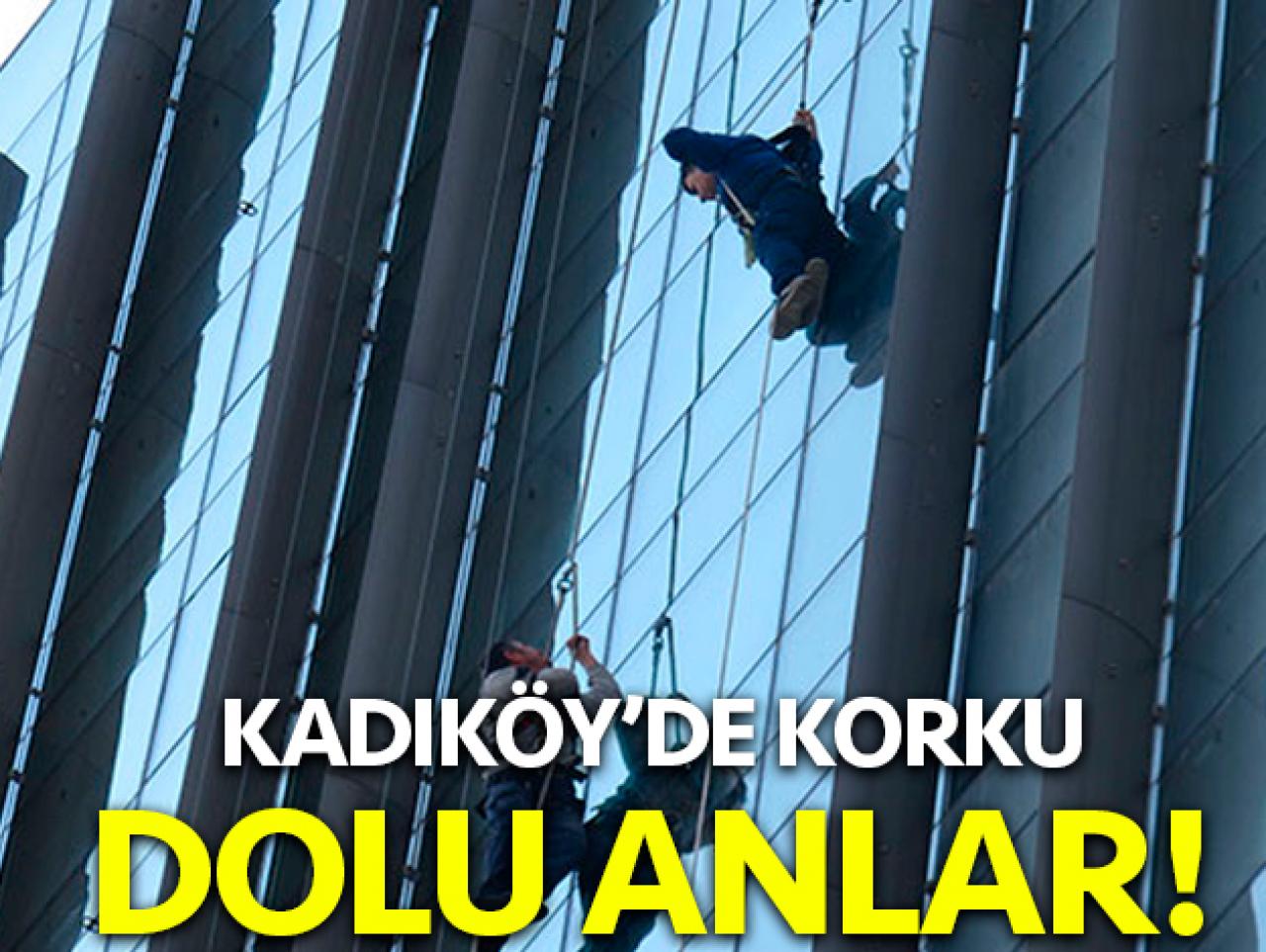 Kadıköy'de korku dolu anlar