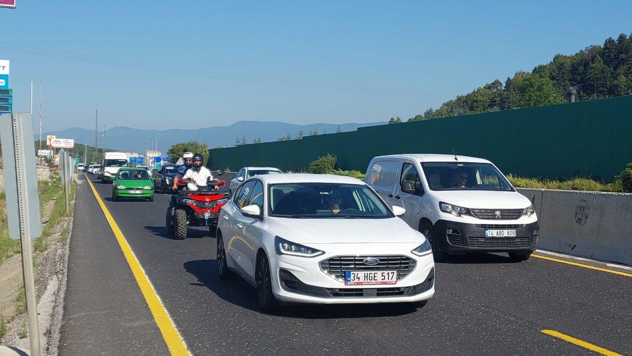 Bolu Dağı Tüneli kapandı: D-100'den bir gecede 46 bin araç geçti