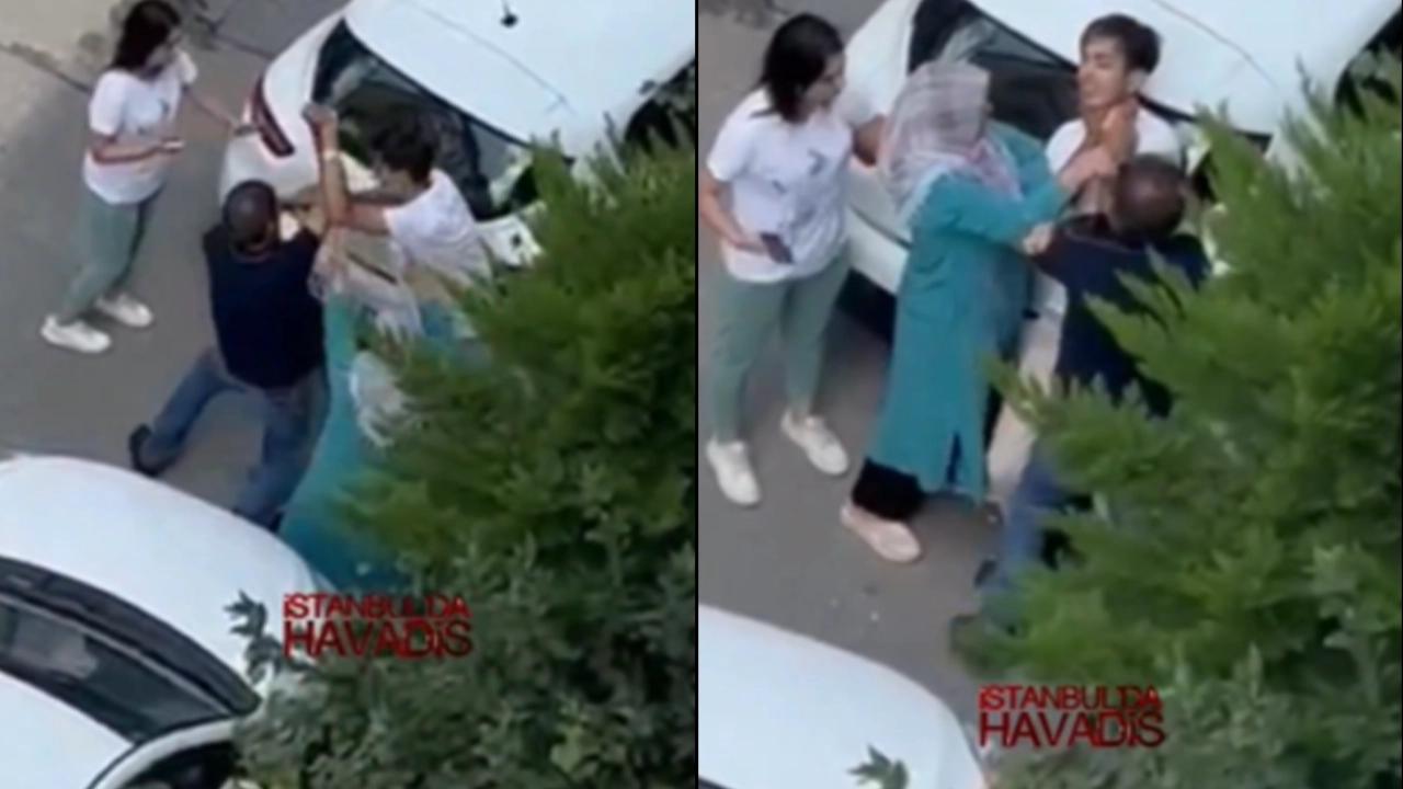 İstanbul'da psikolojik sorunları olan genç park halindeki araçlara zarar verdi, devreye babası girdi