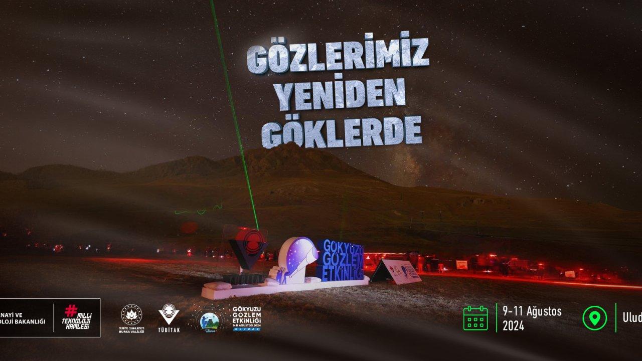 TÜBİTAK'tan Uludağ'da Gökyüzü Gözlem Etkinliği!