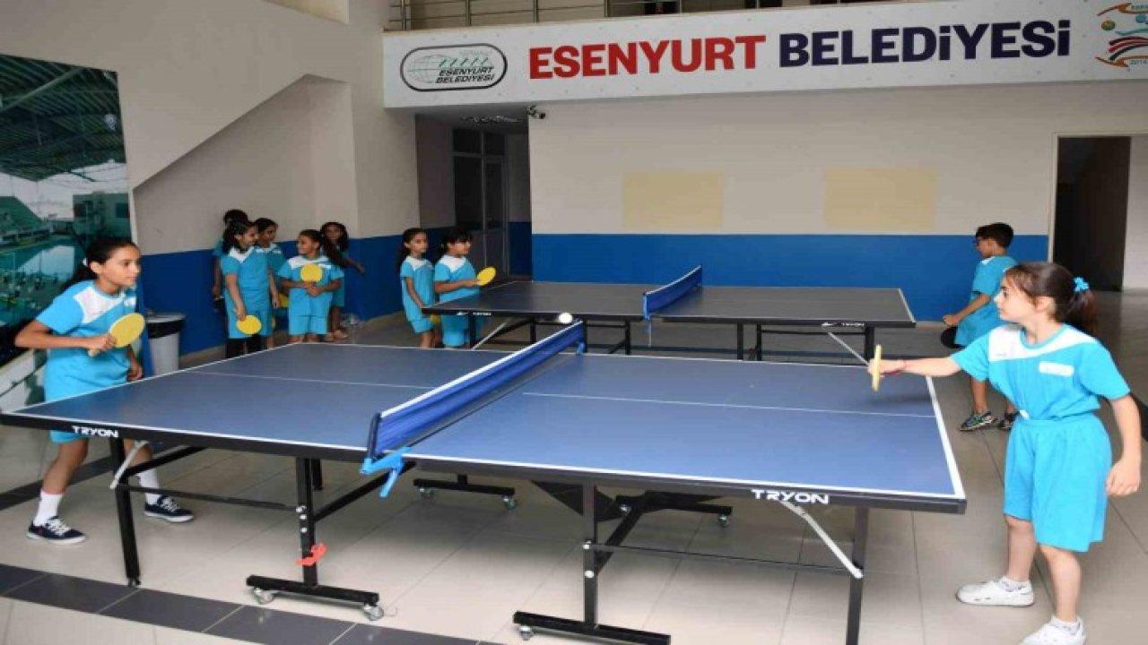 Geleceğin yetenekleri Esenyurt Yaz Spor Okullarında keşfediliyor