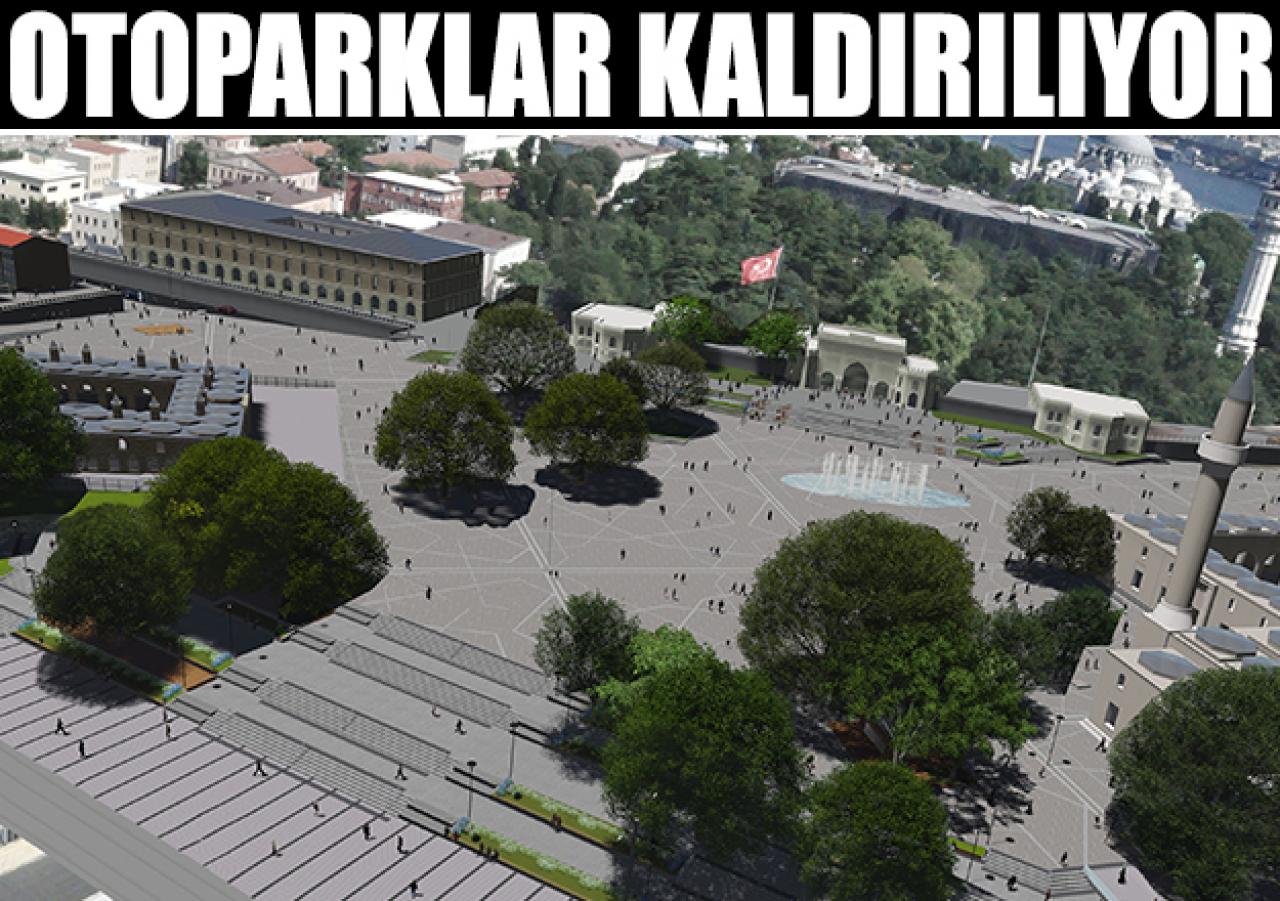 Otoparklar kaldırılıyor