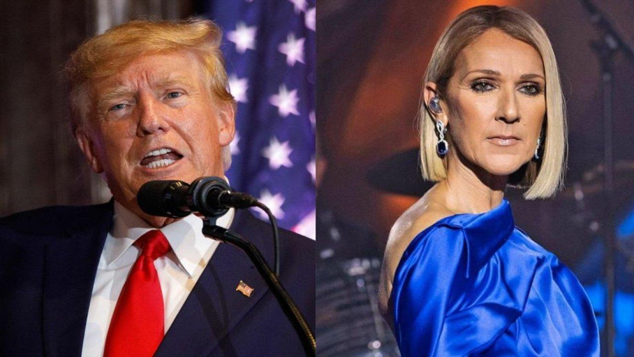 Celine Dion'dan, Trump'a "Titanik" tepkisi!