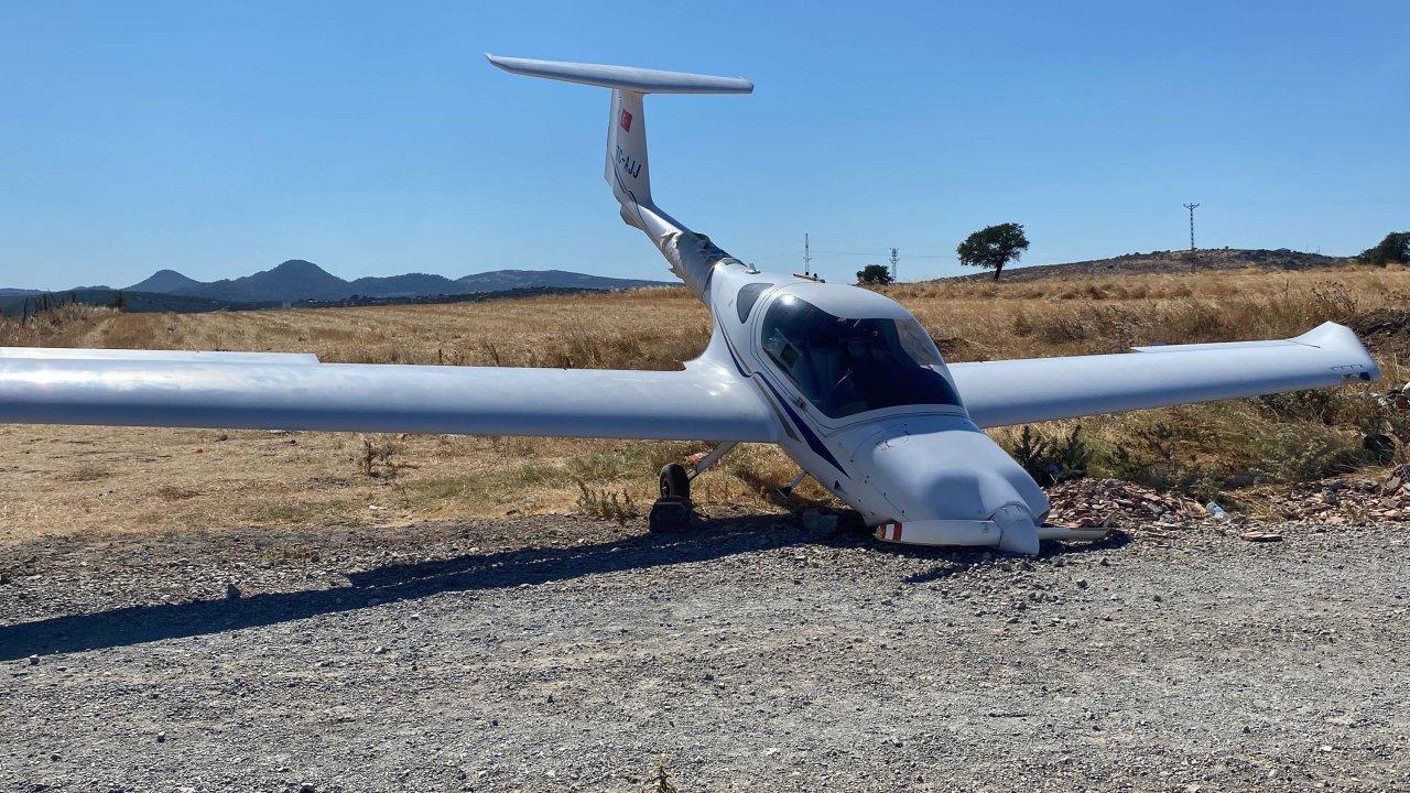 Çanakkale'de sert iniş yapan eğitim uçağındaki pilotların kimlikleri belli oldu