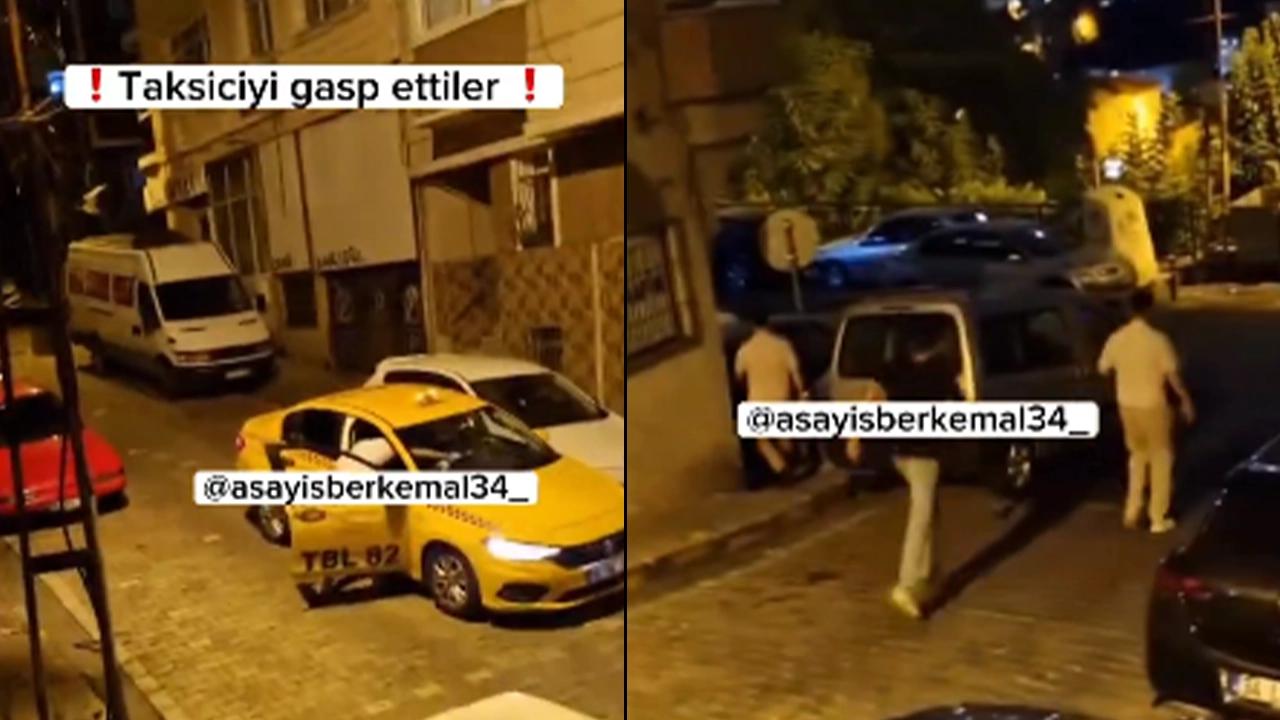 İstanbul'da taksiciye darp: Kaçırdıkları taksi ile kaza yapıp, olay yerinden kaçtılar