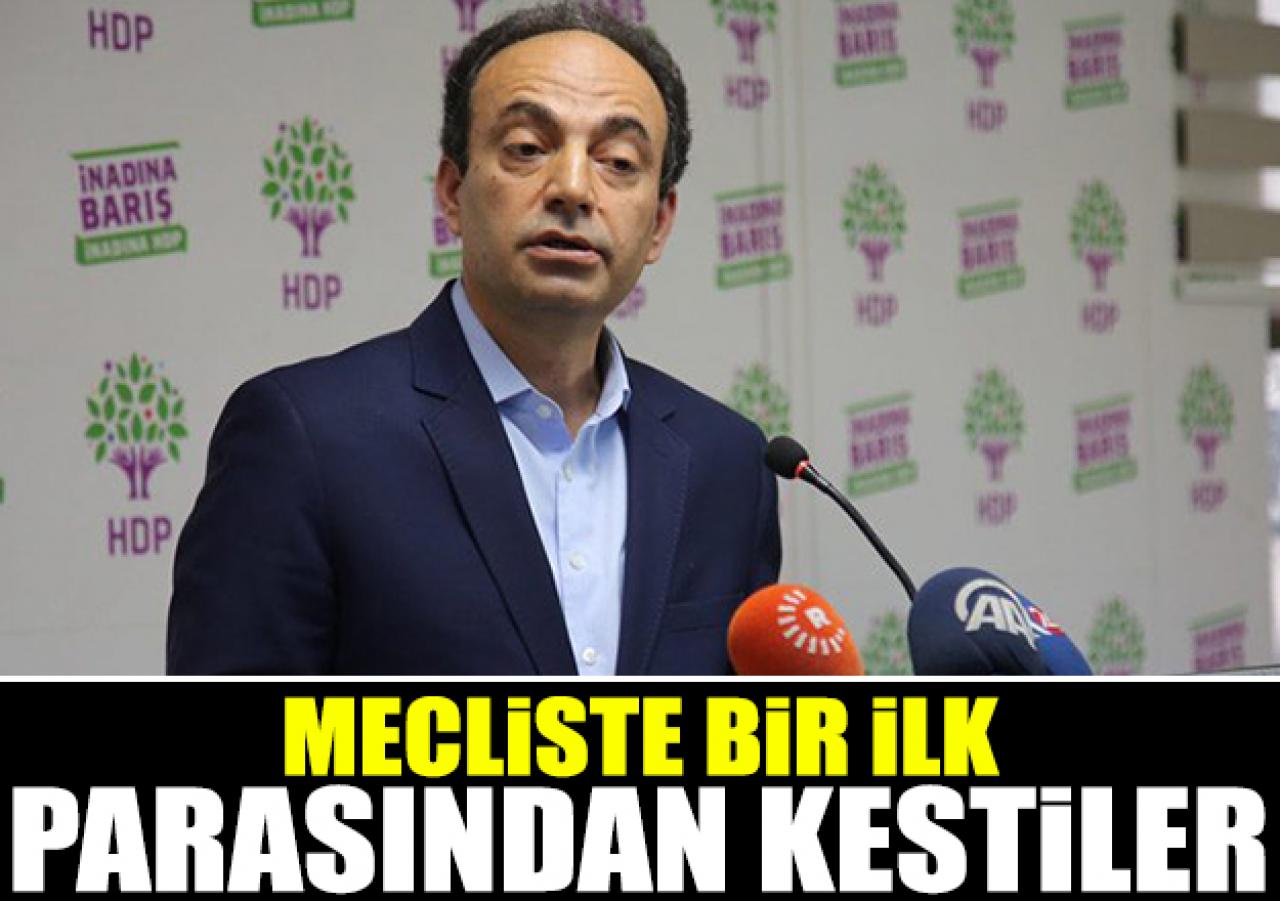 HDP Milletvekili Osman Baydemir'e para cezası