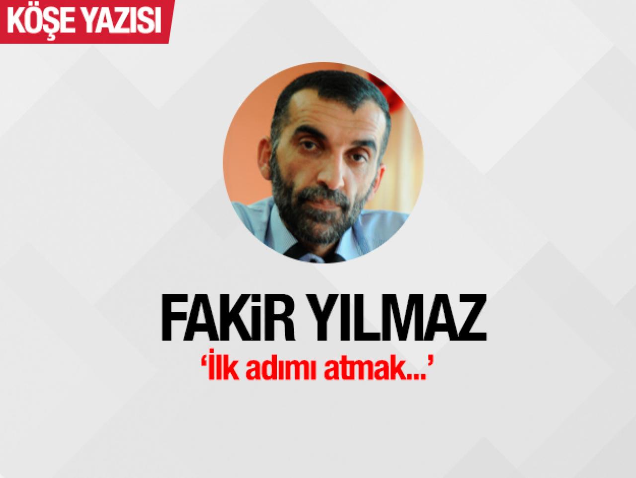 İlk adımı atmak...