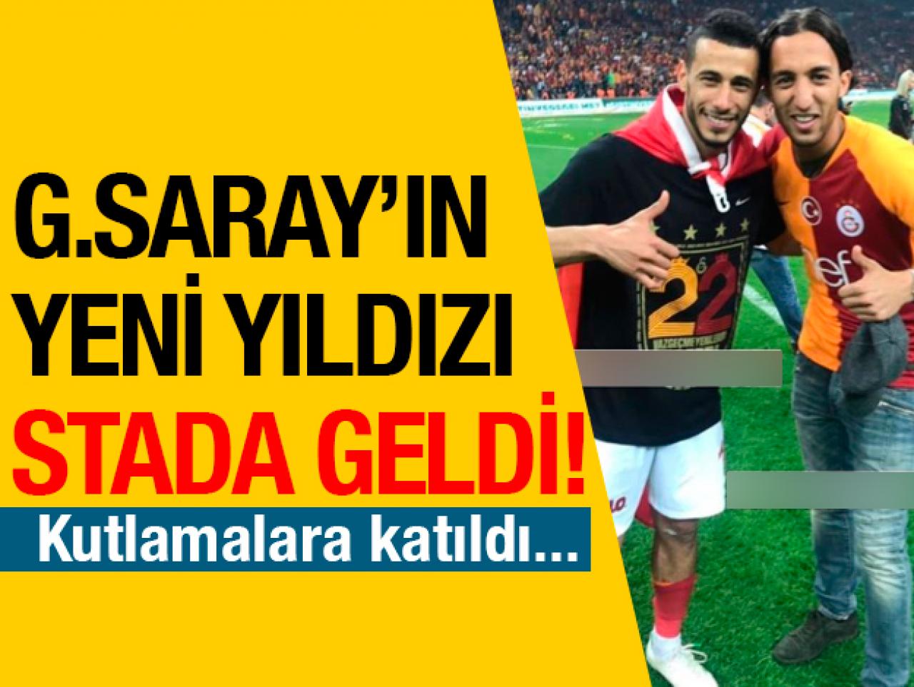 Galatasaray'ın yeni transferi şampiyonluk kutlamasında