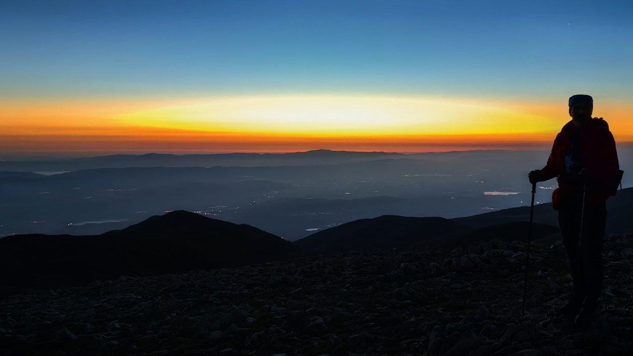 Uludağ’ın zirvesinde gün doğumu!