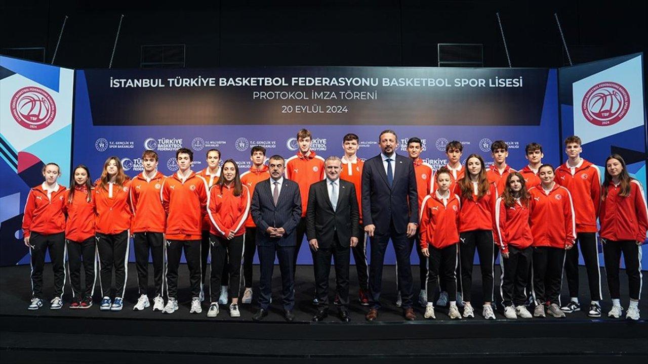 İstanbul'a TBF Basketbol Spor Lisesi geliyor!