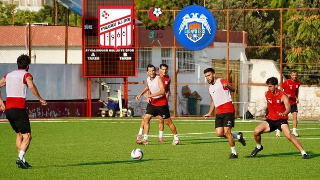 Ayvalıkgücü Belediyespor rakibi Alanya 1221 Futbol Spor Kulübü'nü 3-2 yendi