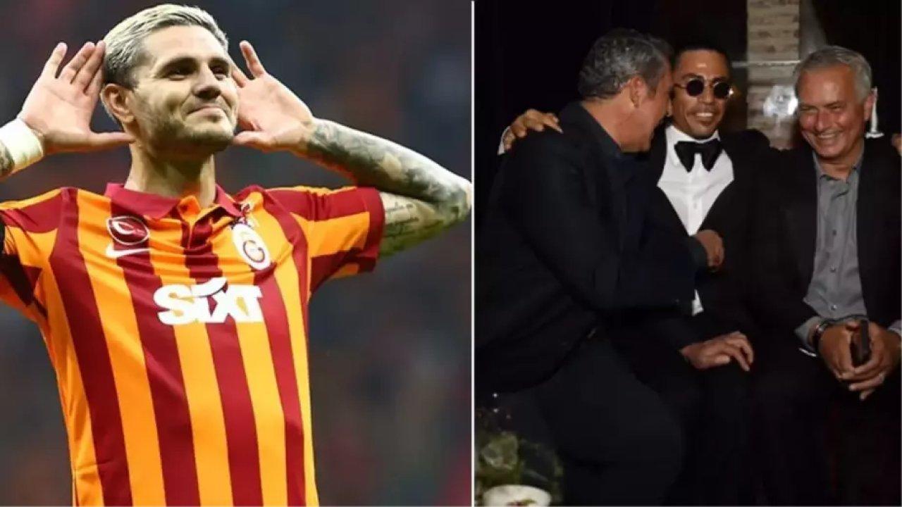 Nusret ile Icardi’nin “Ali Koç - Mourinho” atışması!