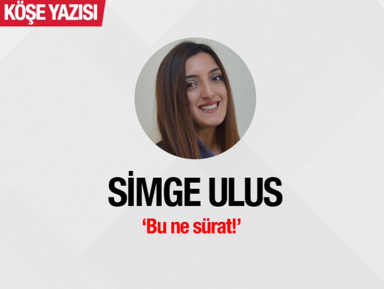 Bu ne sürat!