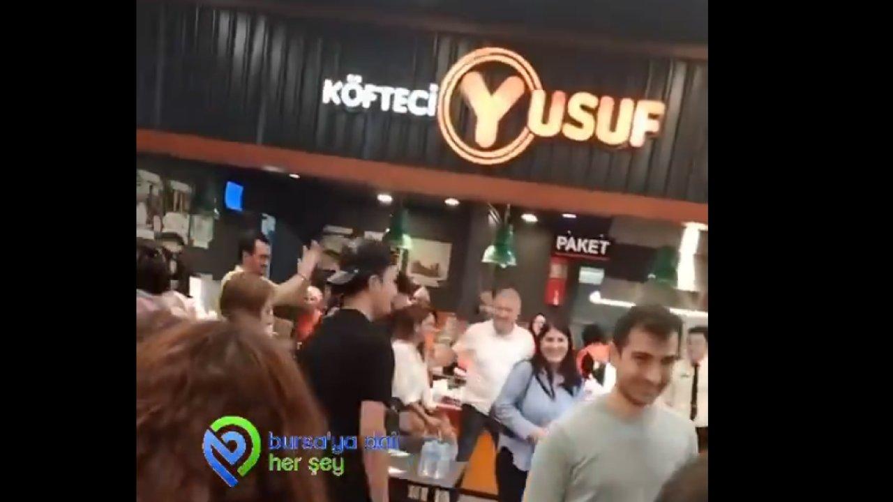 Bursa’da Köfteci Yusuf’a büyük destek!