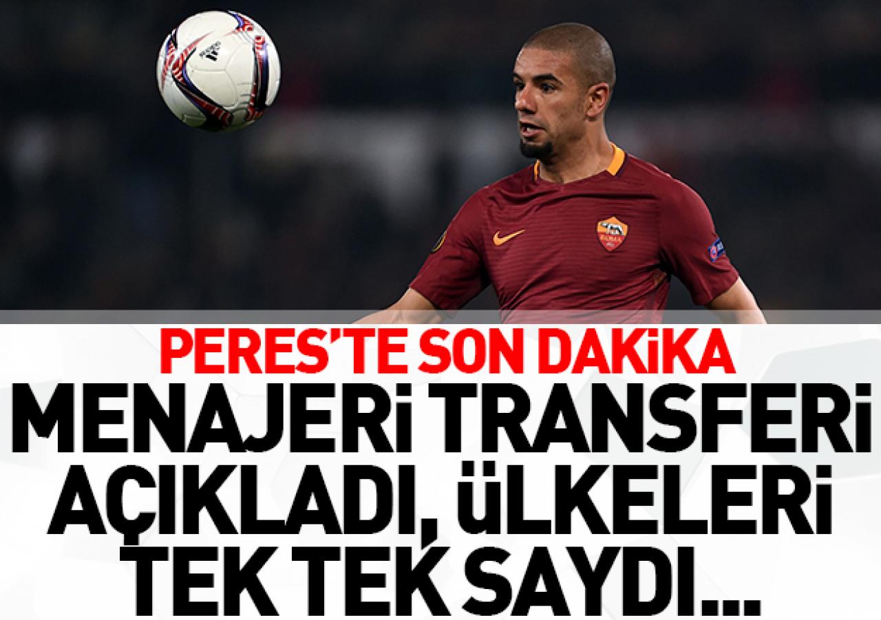 Bruno Peres'in menajerinden açıklama