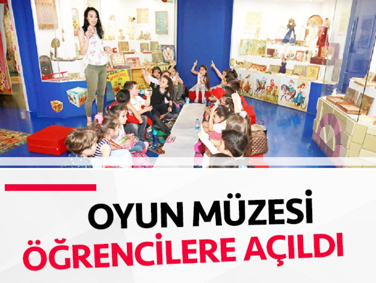 Son derslerini müzede işliyorlar