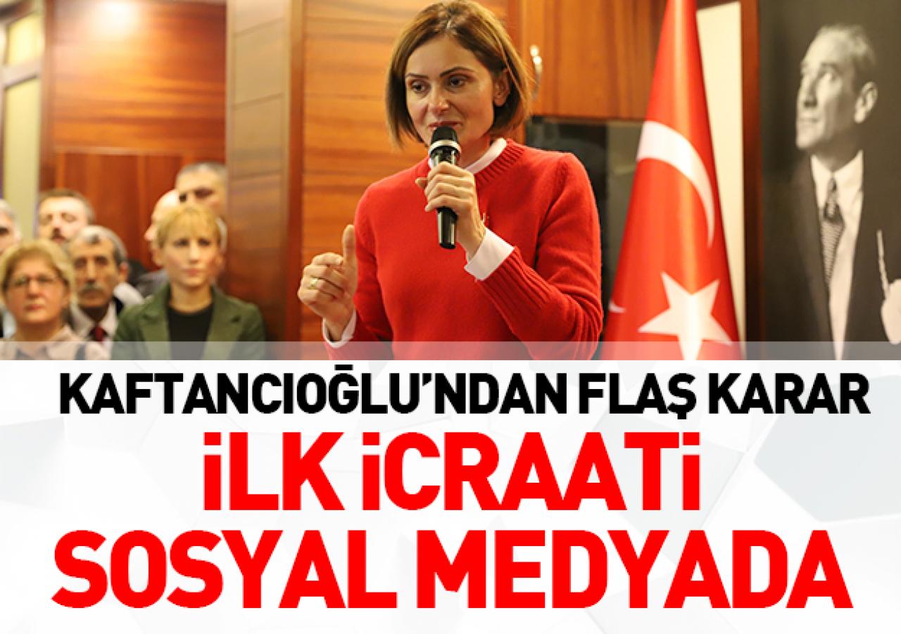 Canan Kaftancoğlu'nden flaş sosyal medya kararı