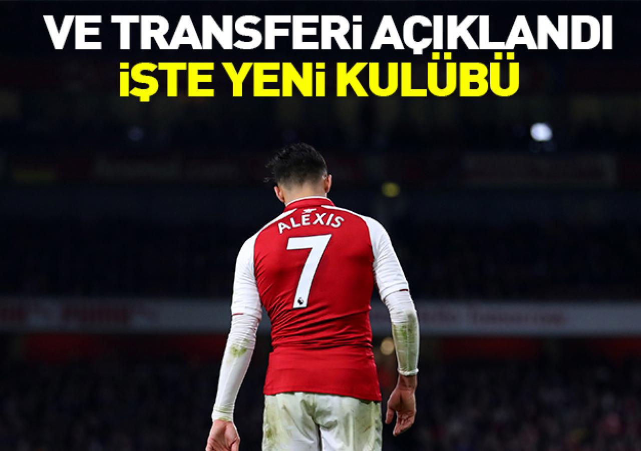 Arsene Wenger açıkladı! Alexis Sanchez Manchester United'da