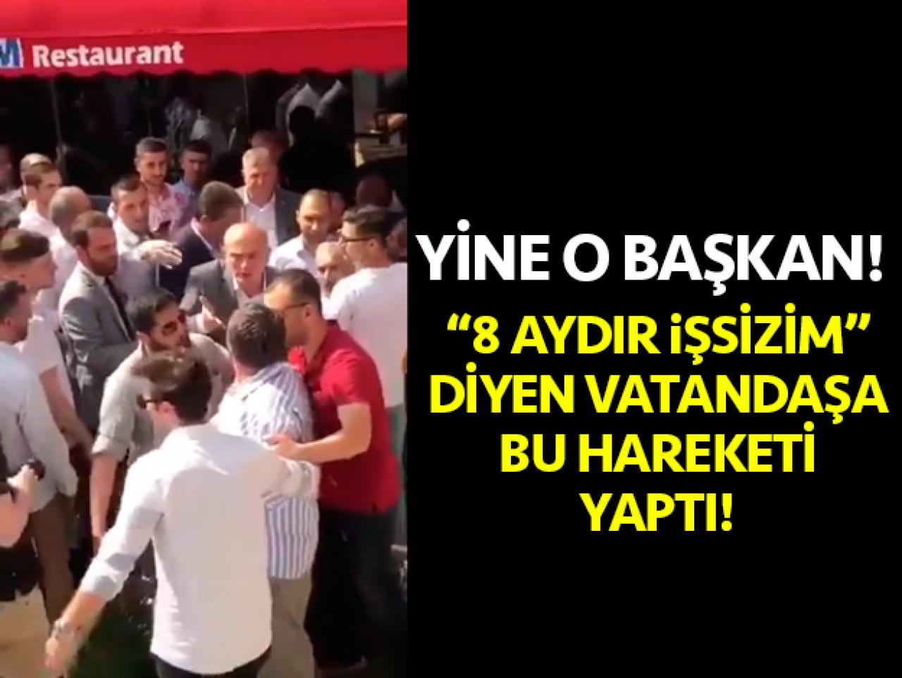 Esenler Beleidye Başkanı Mehmet Tevfik Göksu'dan işsiz vatandaşa hareket