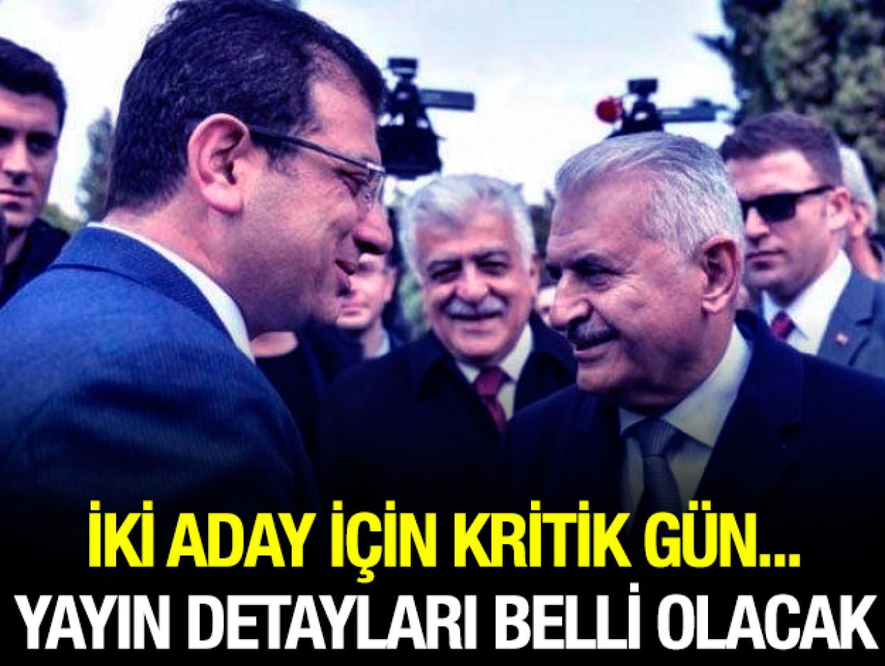 İmamoğlu ile Yıldırım için kritik gün! Yayın detayları belli olacak