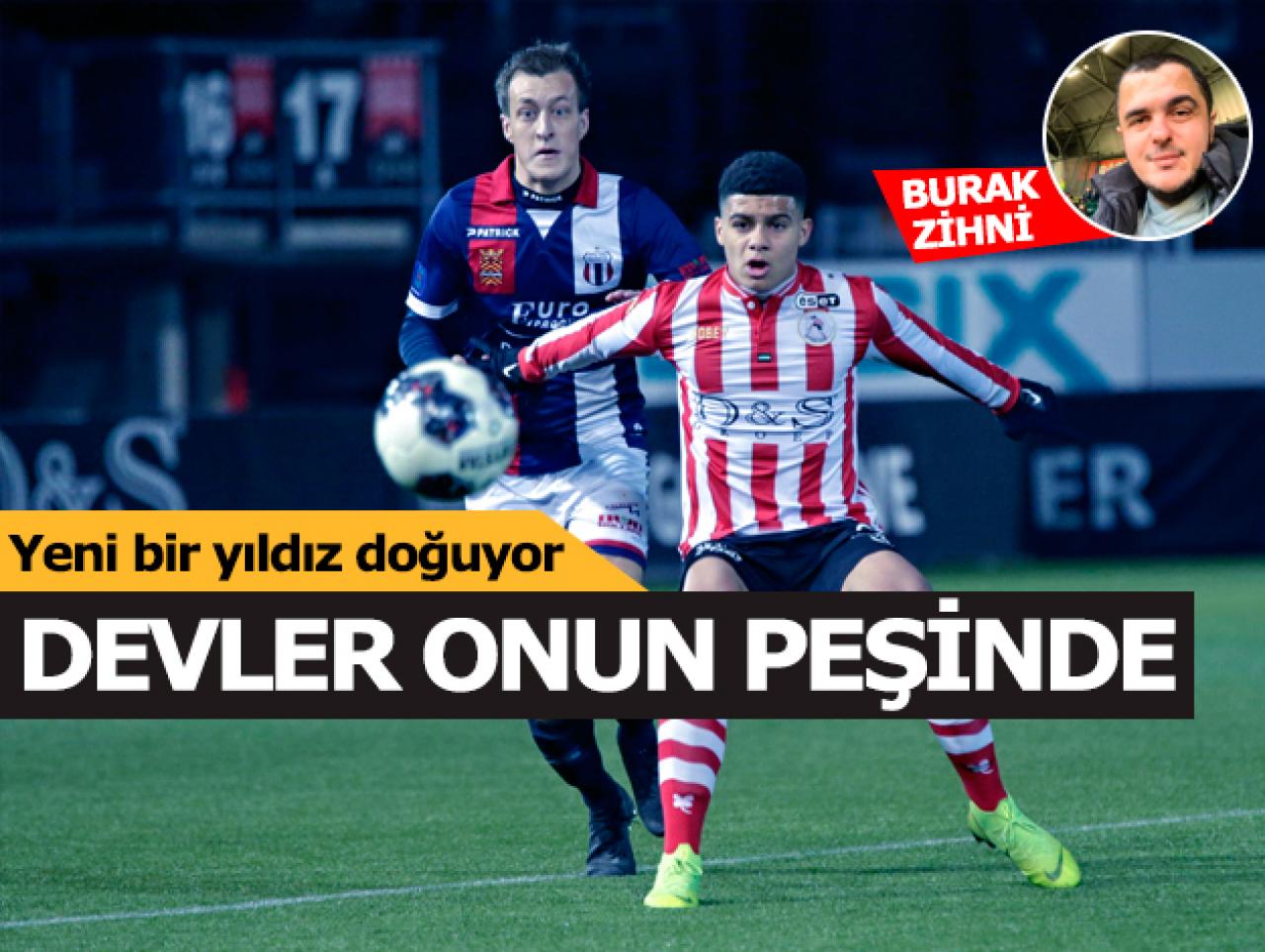 Sparta Rotterdam'ın genç oyuncusu Elayis Tavşan devleri peşine taktı!