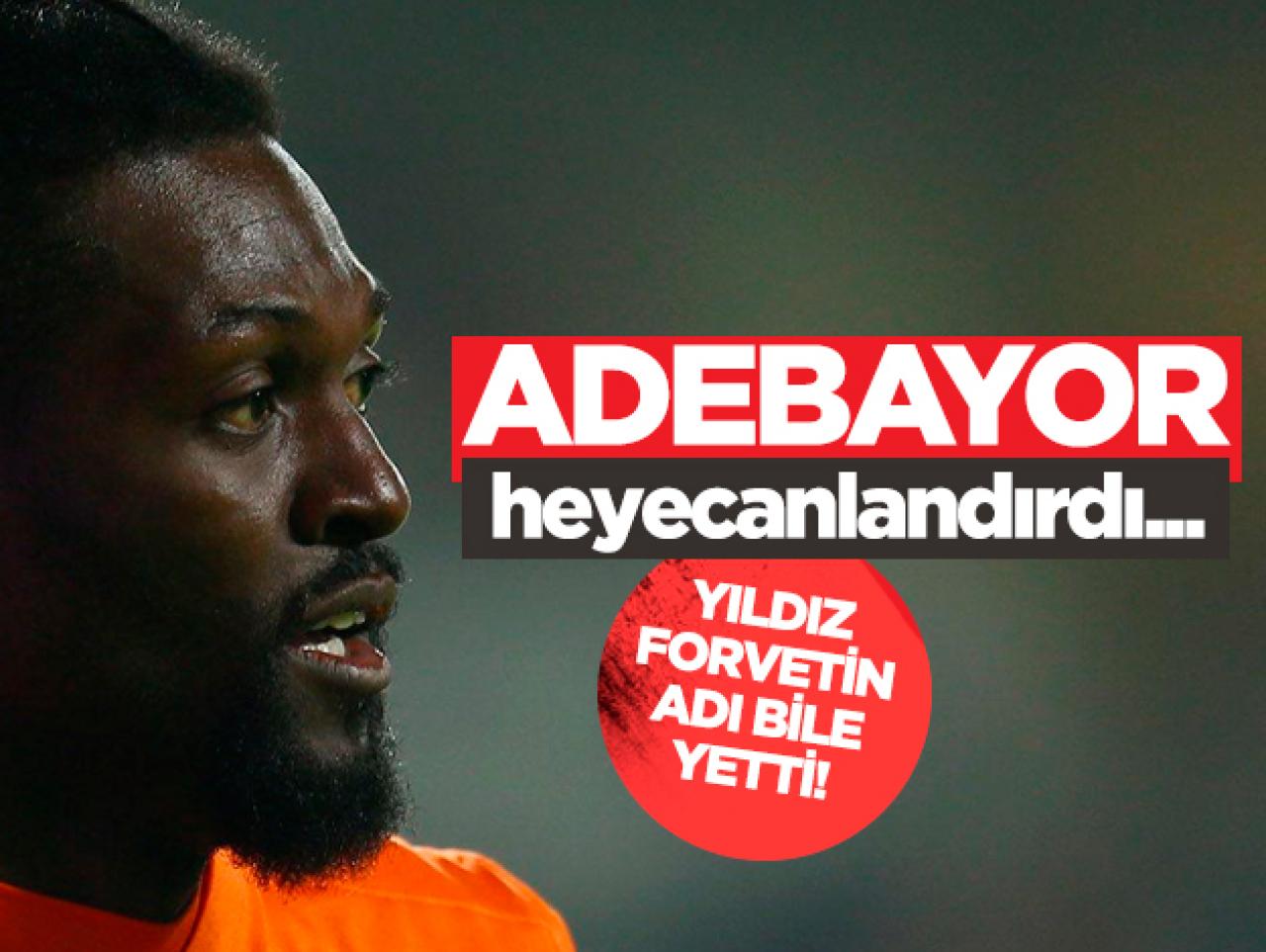 Adebayor'un adı Trabzonsporluları heyecanlandırdı