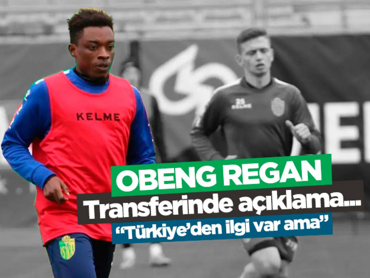 Trabzonspor'un istediği Obeng Regan için son dakika açıklaması