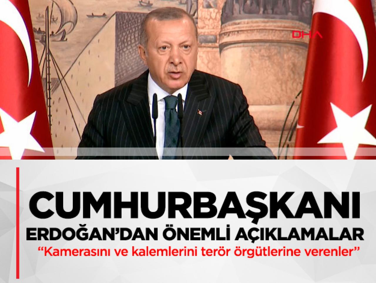 Cumhurbaşkanı Erdoğan'dan önemli açıklamalar