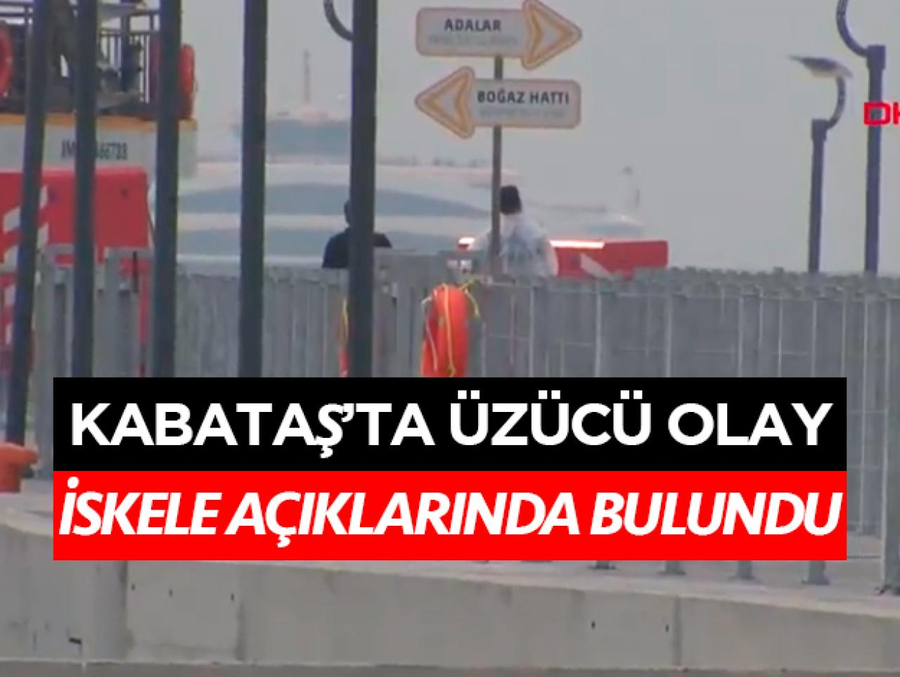 Kabataş'ta erkek cesedi bulundu