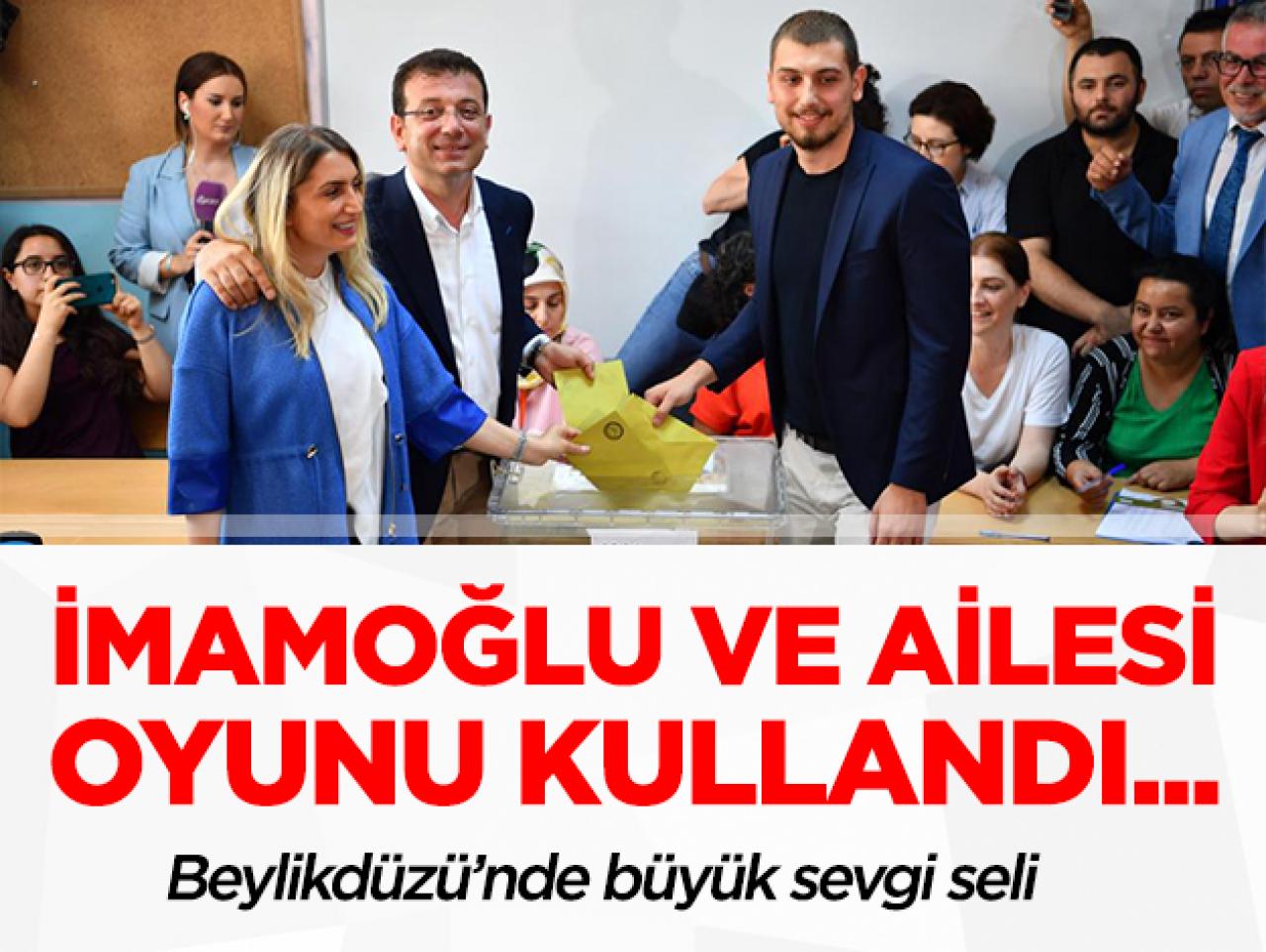 Ekrem İmamoğlu oyunu kullandı