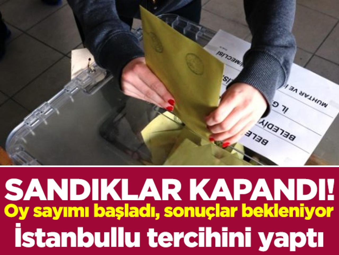 23 Haziran seçimlerinde sandıklar kapandı, sayımlar başladı