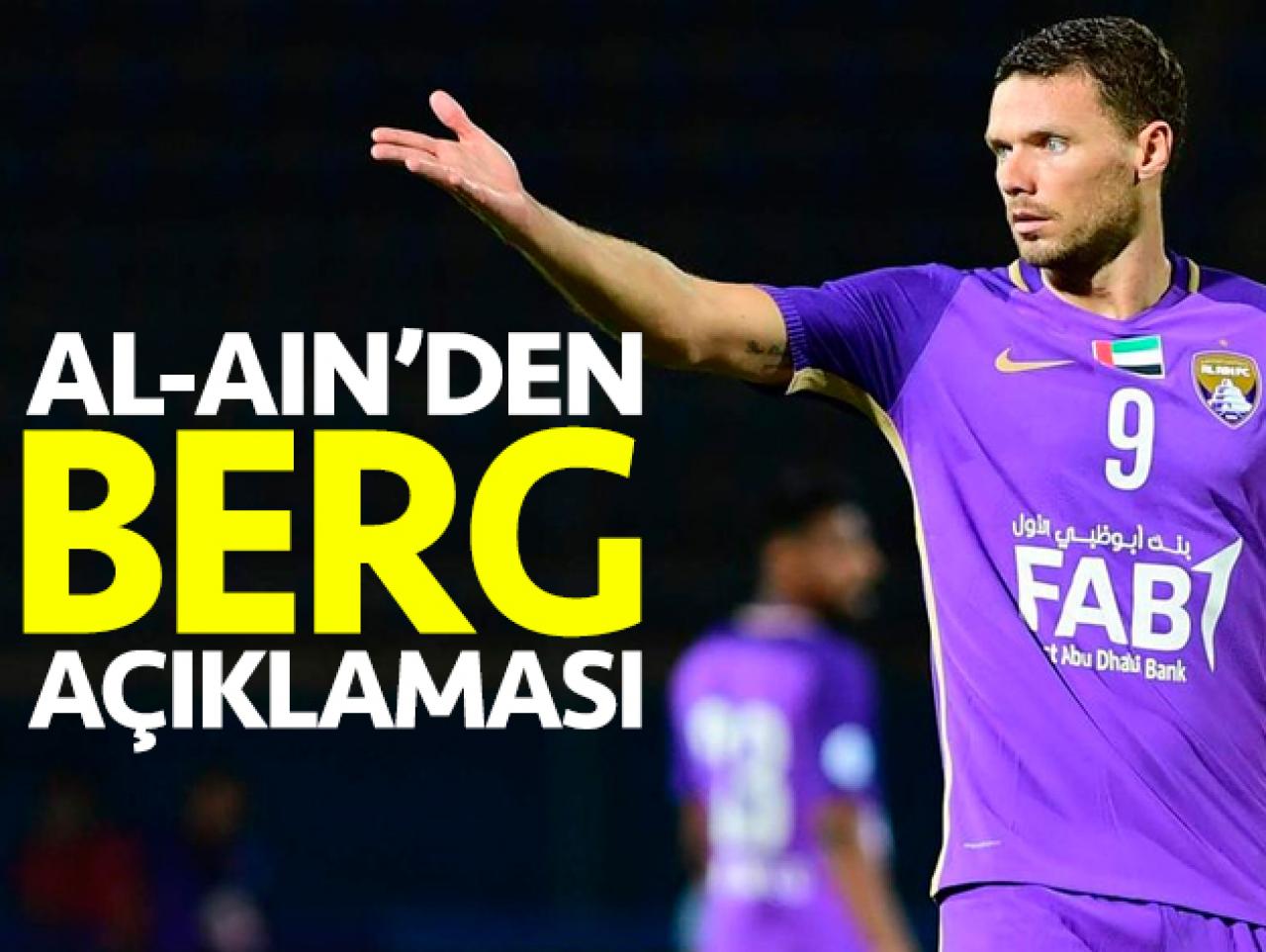 Al-Ain'den Marcus Berg açıklaması!