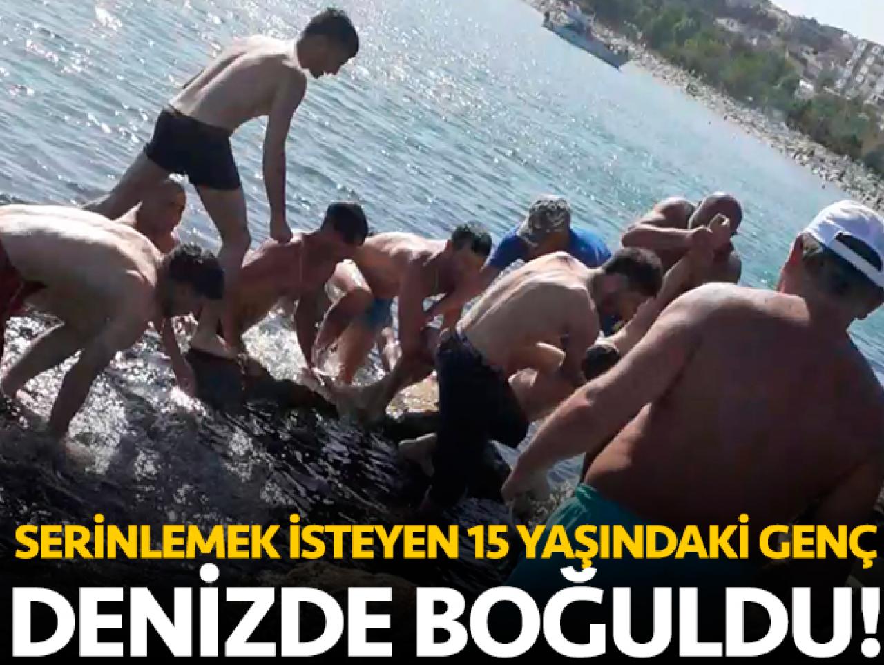 15 yaşındaki çocuk Avcılar’da boğuldu