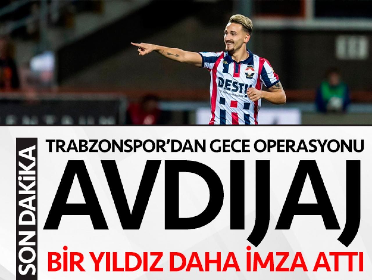 Trabzonspor'dan bir transfer daha: Donis Avdijaj