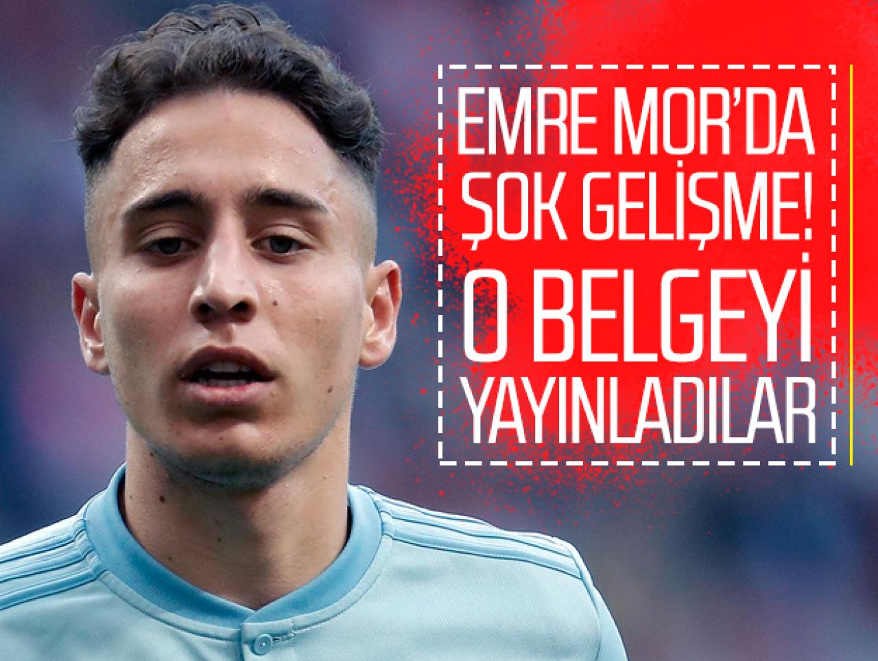 Emre Mor transferinde flaş gelişme! O belgeyi yayınlayıp uyardılar