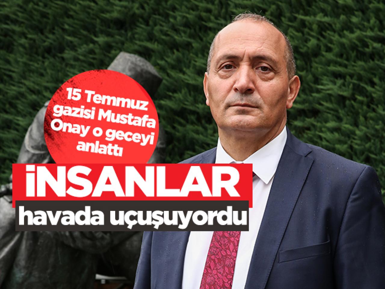 İnsanlar havada uçuşuyordu