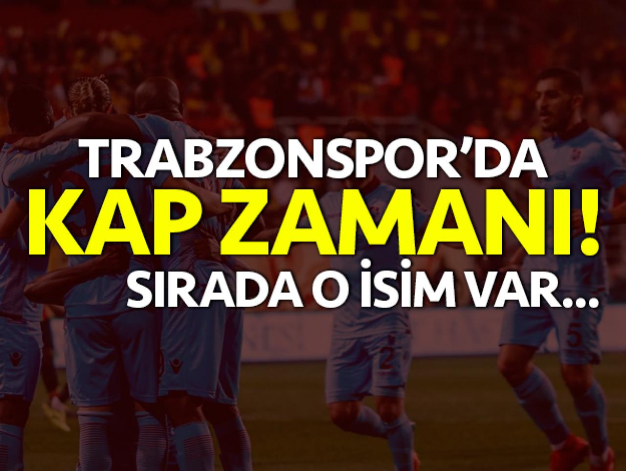 Trabzonspor'da KAP zamanı!