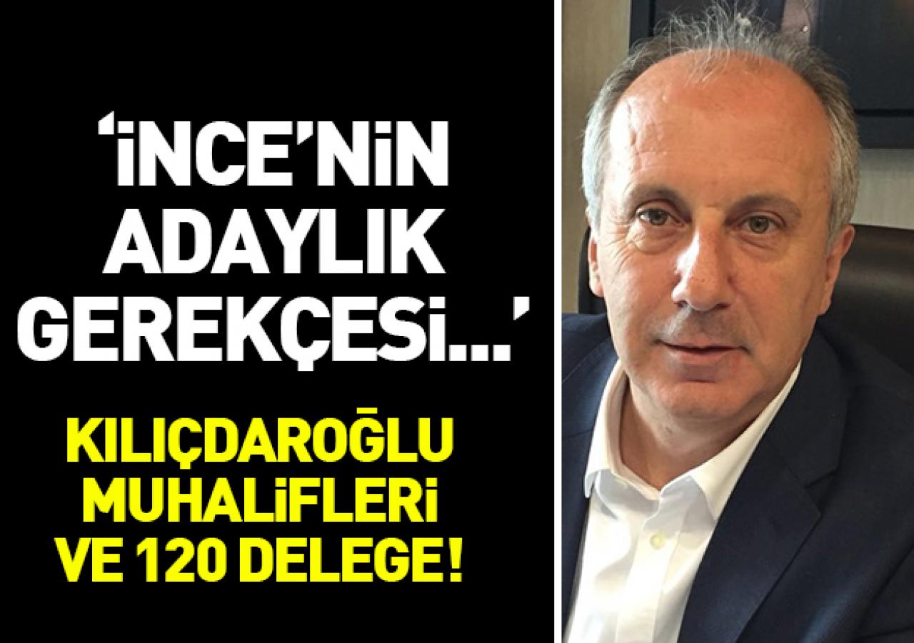 İnce'nin adaylığı, Kocasakal'dan dolayıdır