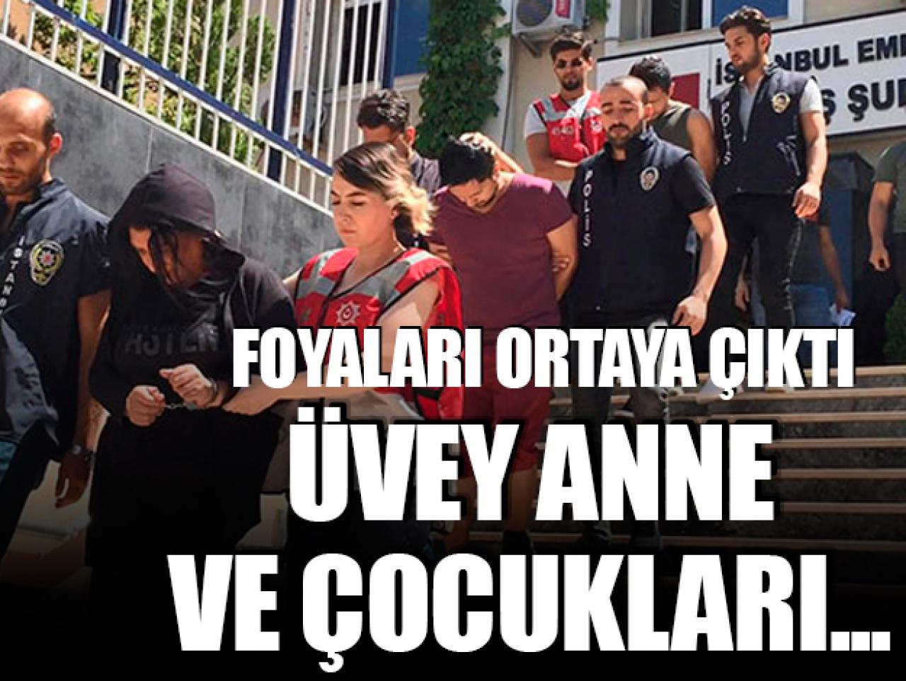 Polis kılığındaki üve aynne ve çocukları yakalandı