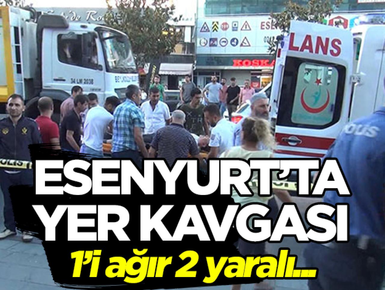 Esenyurt'ta esnafların yer kavgası: 2 yaralı