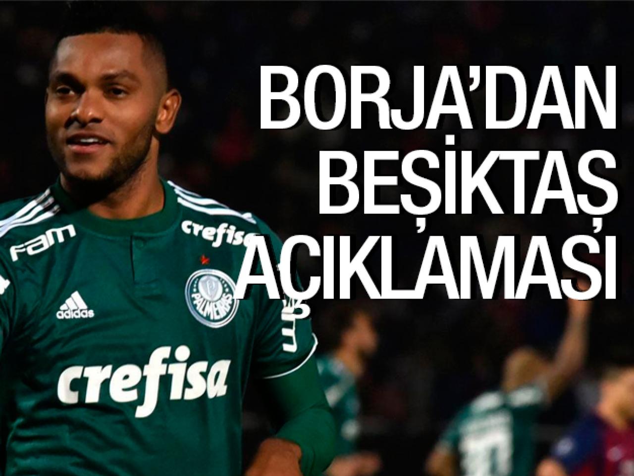 Miguel Borja'dan Beşiktaş açıklaması