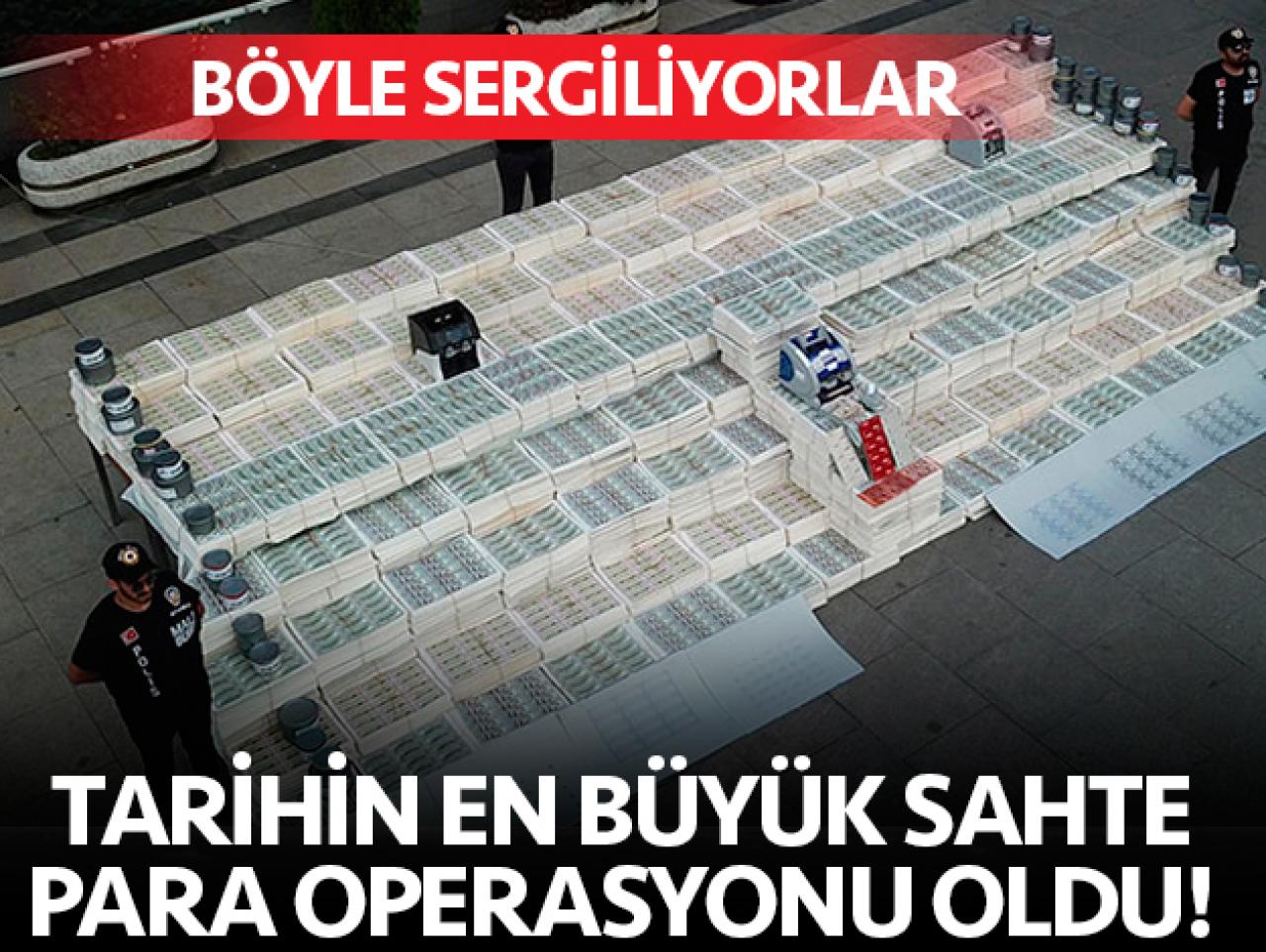 Tarihi operasyonun ardından böyle sergilediler...