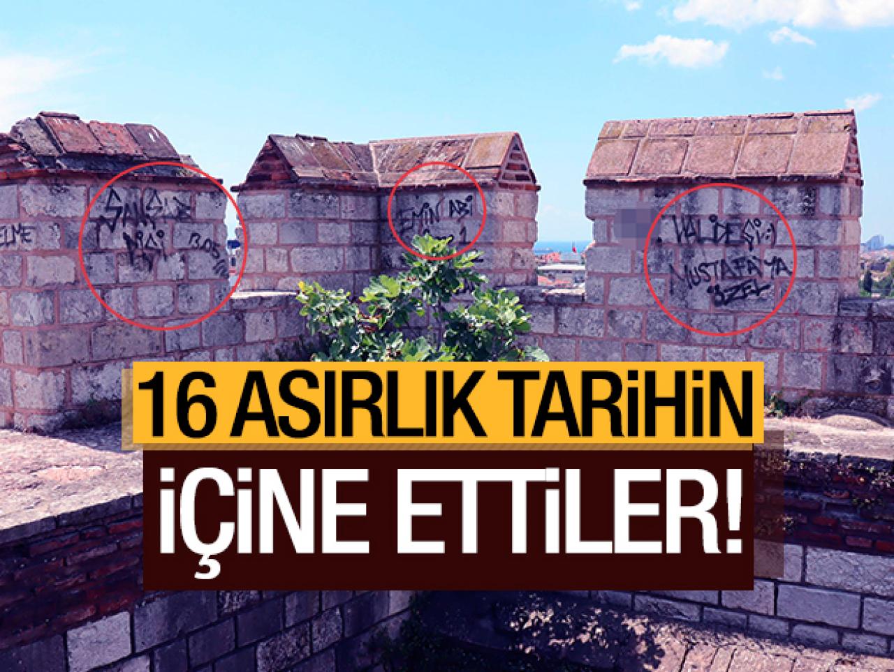 16 asırlık tarihin içine ettiler