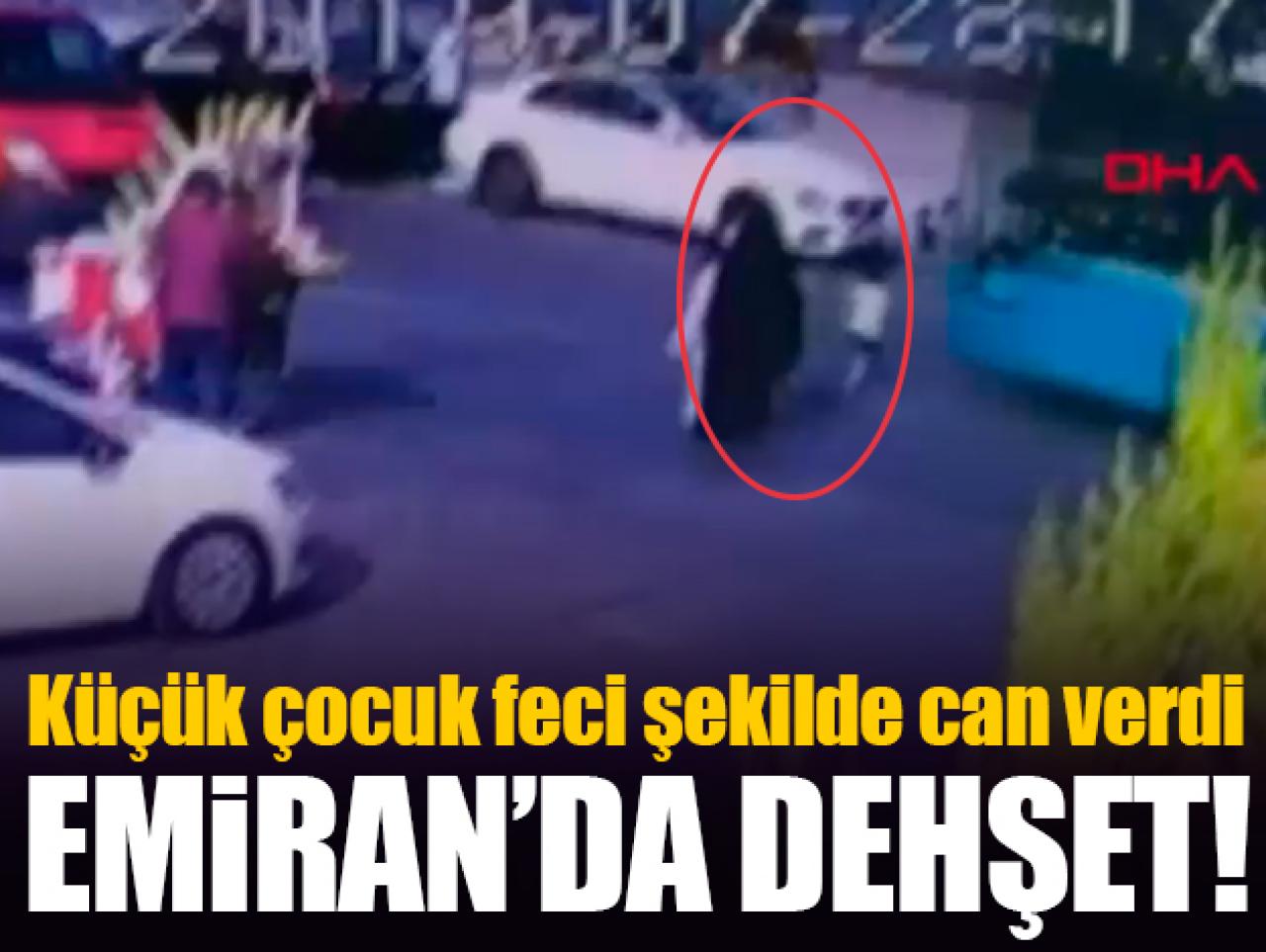 Emirgan'da otobüs çocuğu ezdi!