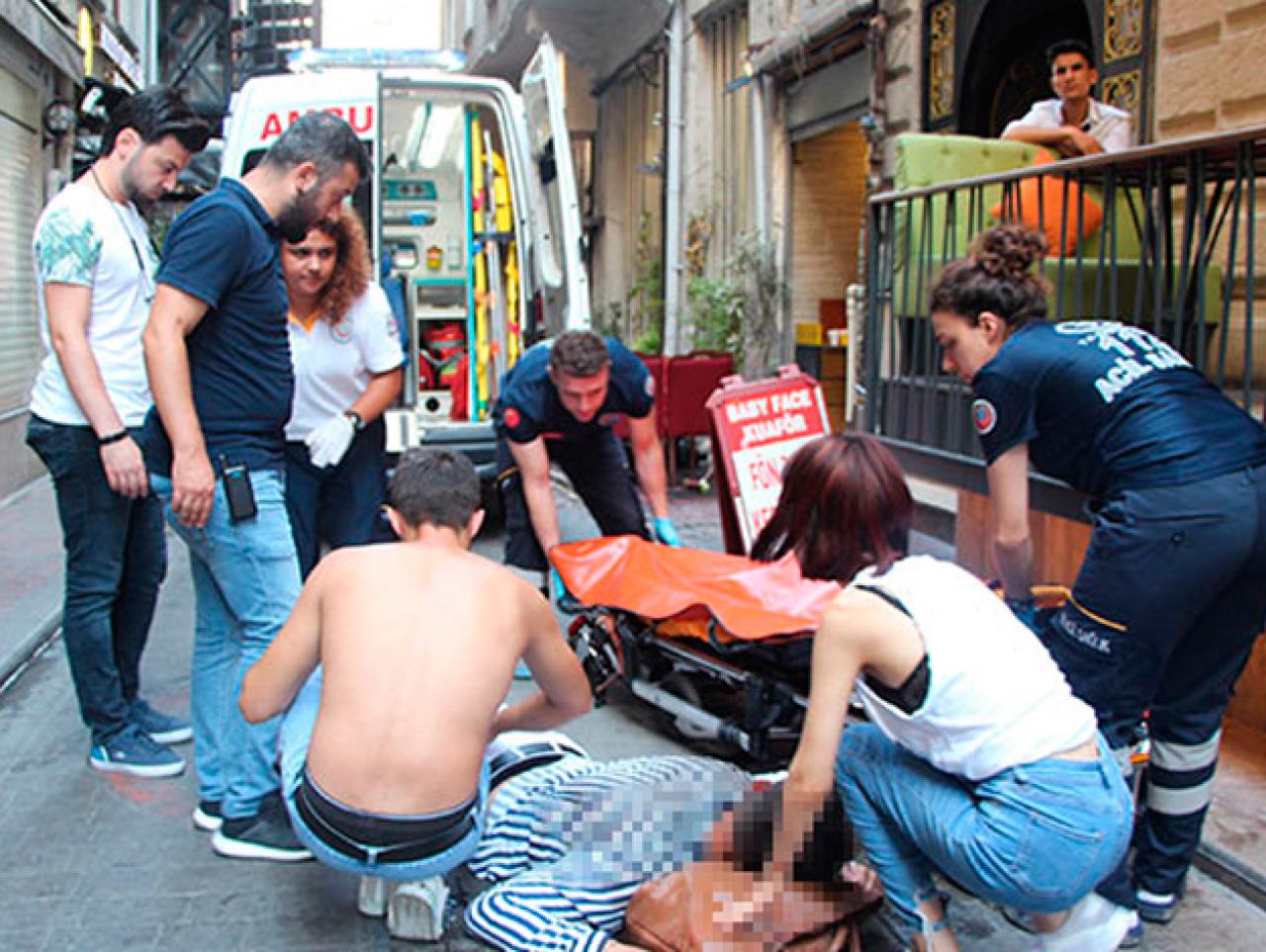 Beyoğlu'nda barda dehşet