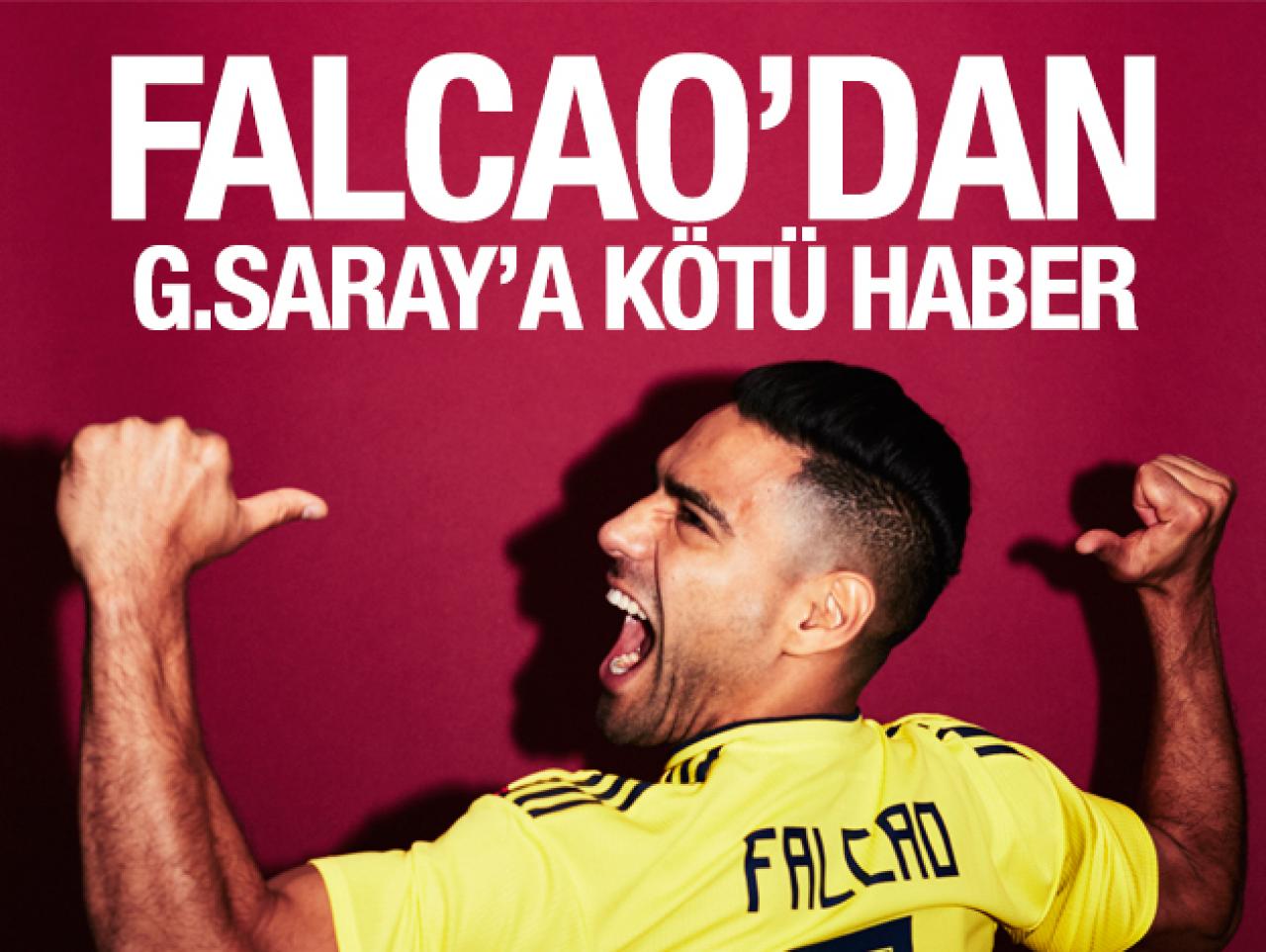 Galatasaray'a Falcao şoku! Adresi belli oldu