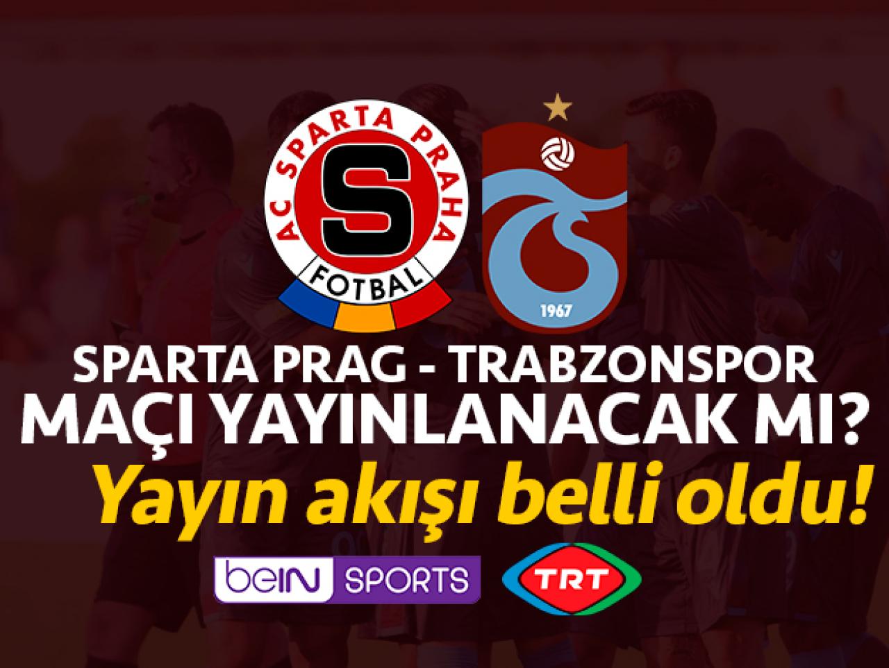 Sparta Prag - Trabzonspor maçı hangi kanaldan yayınlanacak? TRT veya beIN SPORTS maçı satın aldı mı